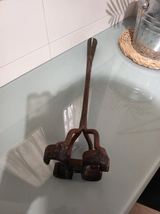 Hierro de marcar antiguo