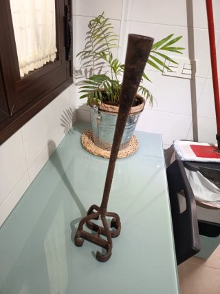 Hierro de marcar antiguo