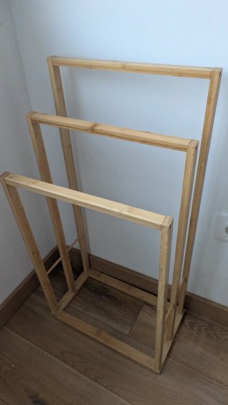 Perchero Nórdico Bambú