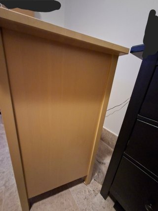 Cómoda amarillo pastel HEMNES IKEA elegante niños