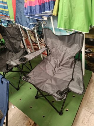 Pack 2 Sillas Plegables Camping con Bolsa