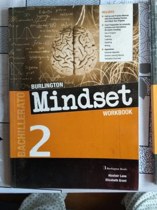 2 libros inglés Mindset 2° Bach., se venden juntos
