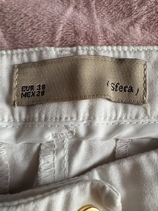 Pantalones Sfera Mujer Blancos