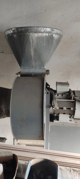 Ciclón recuperador de polvo industrial