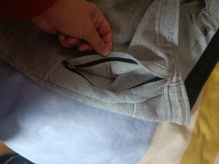 Pantalón de chándal American Eagle gris