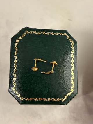 Pendientes de oro