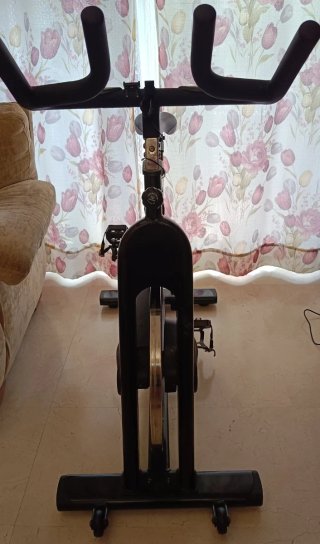 Bicicleta de Spinning Negra