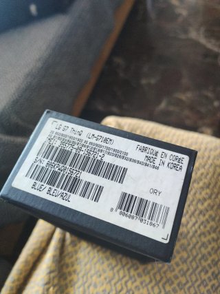 Móvil LG G7 Thin Q Negro