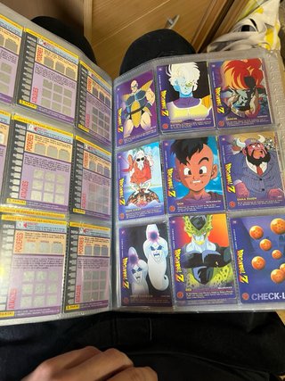 Álbum Dragon Ball Z Fighting Cards Panini 1999