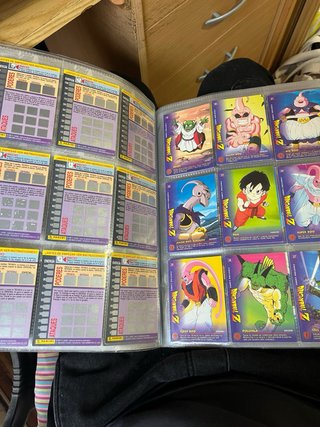 Álbum Dragon Ball Z Fighting Cards Panini 1999