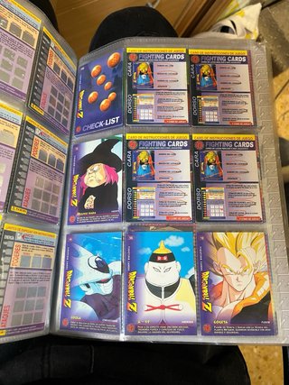 Álbum Dragon Ball Z Fighting Cards Panini 1999