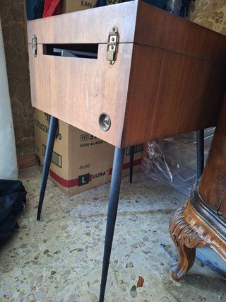 Giradischi vintage Gemco anni 60 con cassa