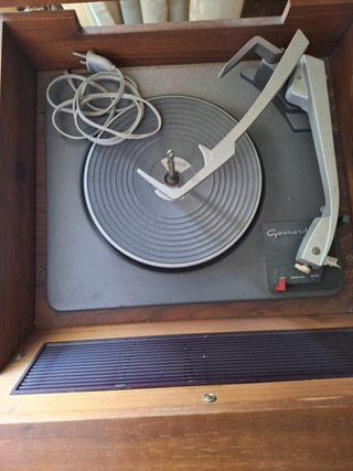 Giradischi vintage Gemco anni 60 con cassa