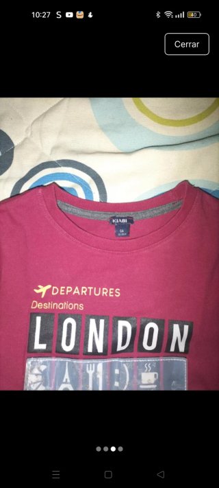 Camiseta niño Kiabi Destinations
