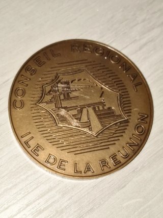 Medalla Región Reunión Francesa