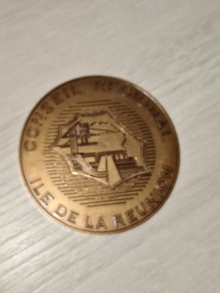 Medalla Región Reunión Francesa