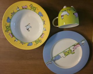 Vajilla infantil Villeroy & Boch 3 piezas