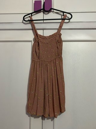 Mono corto floral rosa