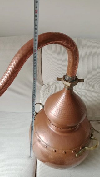 Alambique de Cobre de 30L. Completamente NUEVO