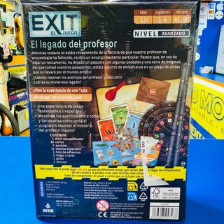 Juego de Mesa EXIT: El legado del profesor