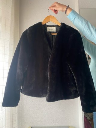 Chaqueta pelo sintético