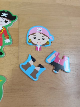 Puzzles de madera 3 piezas