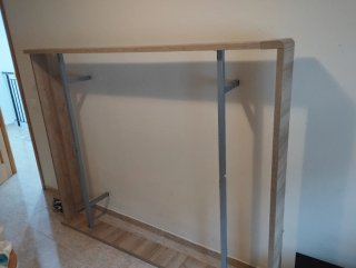 Estructura cama matrimonio 2x1.6m