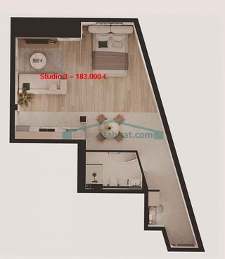 Estudio en venta en Centro Urbano en Benidorm