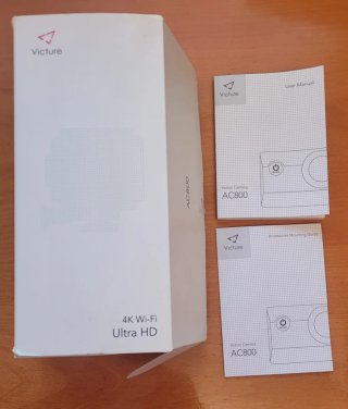 Cámara Deportiva Victure AC800 4K Wi-Fi Ultra HD N