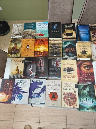 Libros/ Novelas variado, preguntar disponibilidad