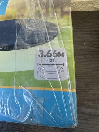 Cubierta para piscina Intex