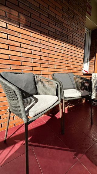 2 Cojines Maisons du Monde Negro/Verde Oliva
