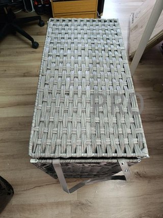 Cesto Ropa Sucia con Tapa, 160 L, Cesta Colada Est