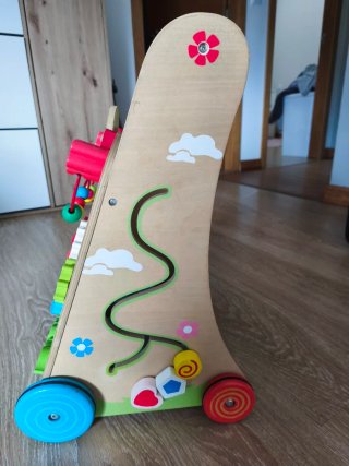 Andador infantil Small Foot Prado de Flores