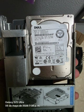 10Discos Duros SAS 600Gb cada uno 15K para Servido
