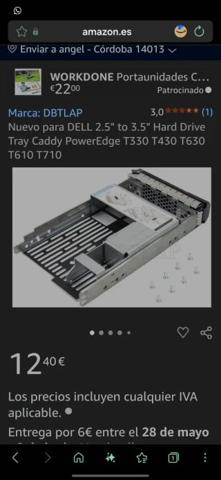 10Discos Duros SAS 600Gb cada uno 15K para Servido