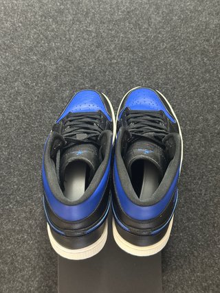Nike Jordan 1 Mid 44 Nero Blu