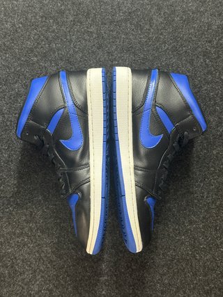 Nike Jordan 1 Mid 44 Nero Blu