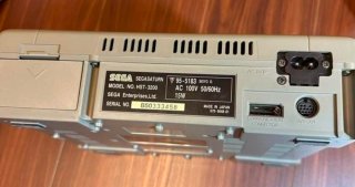 Sega Saturn HST-0004 Gris Japonesa