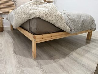 Estructura cama matrimonio + colchón