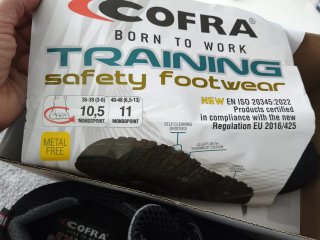 Botas de trabajo Cofra negras