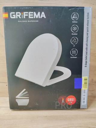 Tapa WC, Asiento de Inodoro - GRIFEMA