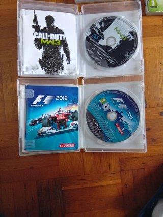 Lote 4 Juegos PS3: F1 2012, FIFA 16, NBA 2K14, CoD