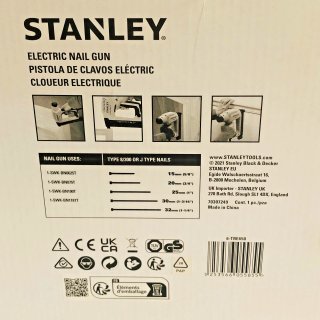 Chiodatrice elettrica Stanley 6-TRE650 In Valigett
