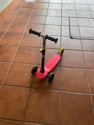 Patinete 3 Ruedas Rosa 0-3 Años