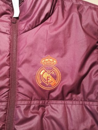 Abrigo Real Madrid Oficial Adidas Granate