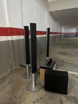 Home Cinema: Amplificador, Central y Subwoofer