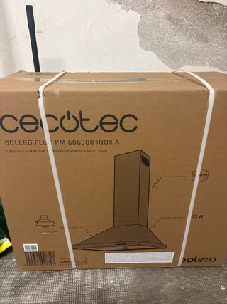 Campana Extractora Cecotec Bolero Flux 606500 INOX