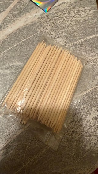 Palillos de naranjo para manicura