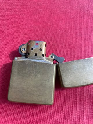 Mechero Zippo Antiguo Bronce serie Rodeo